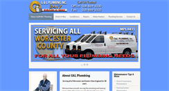 Desktop Screenshot of glplumbing.com